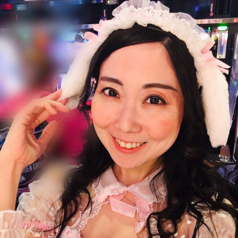 ガーデンでのちゃみパチランド来店の様子